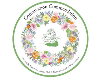 Conservation Commendation Floral Wreath logo